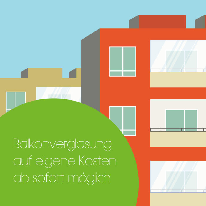 Balkonverglasung