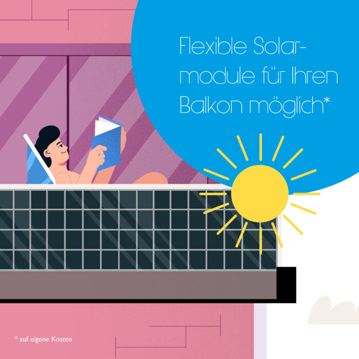 Flexible Solarmodule
